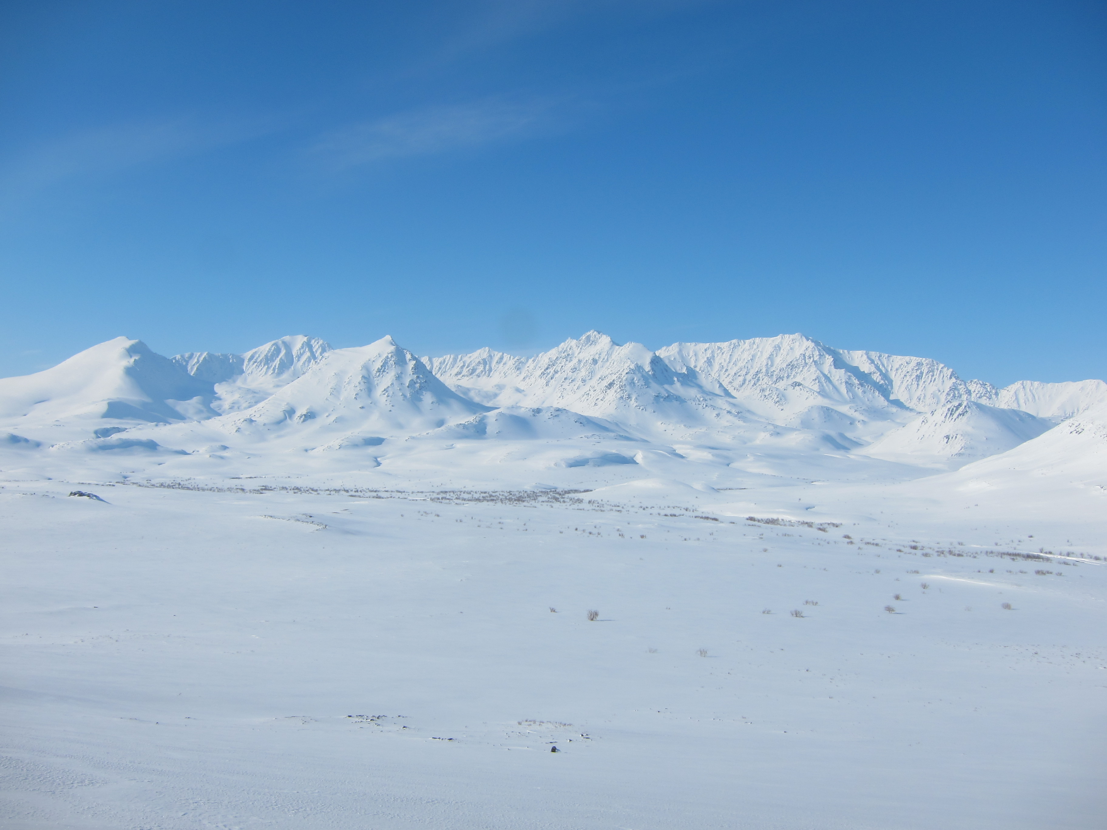 Заснеженная Долина Балбанью